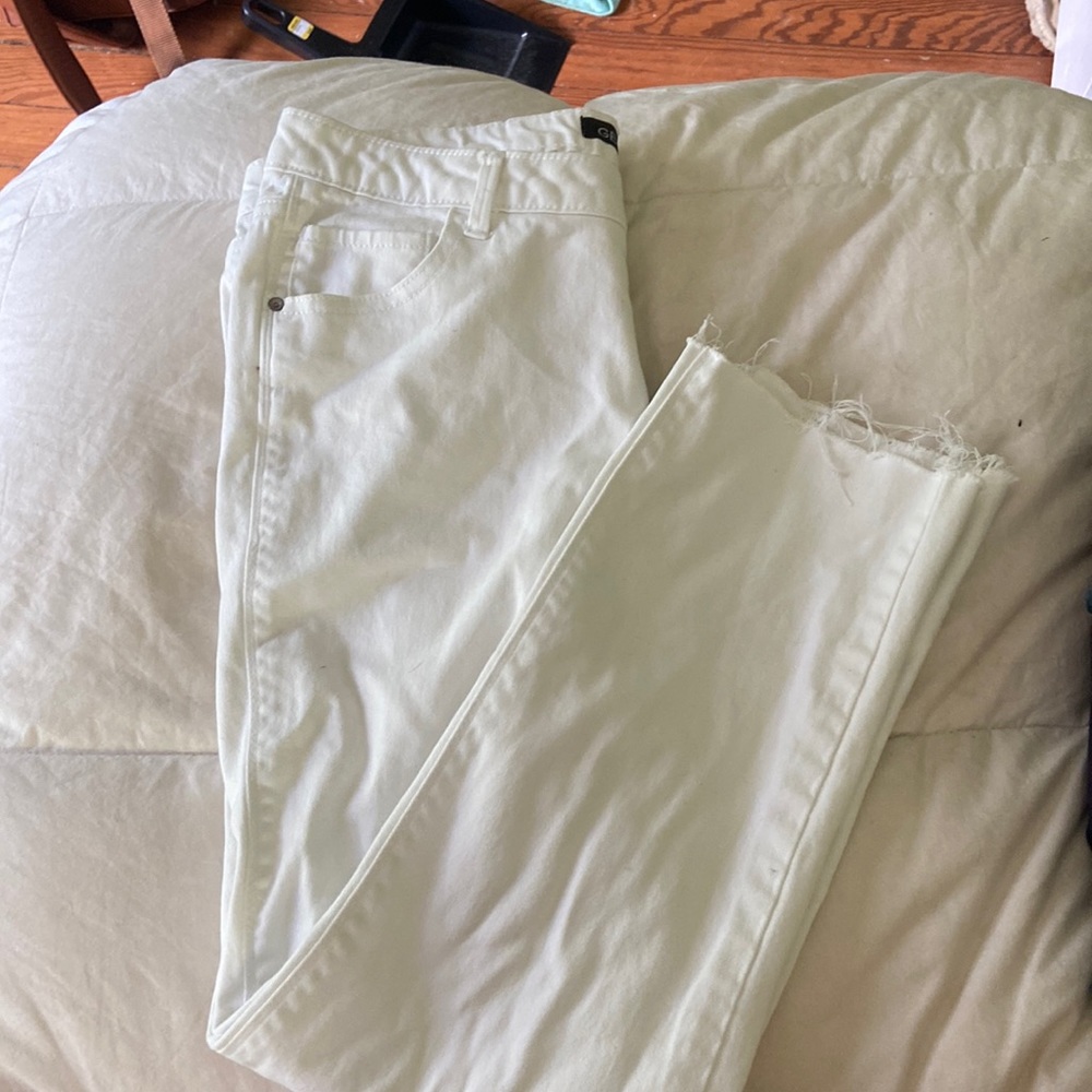 White jeans